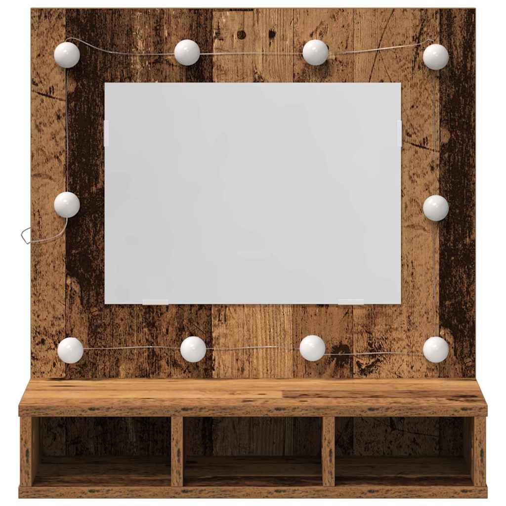 Mirror Cabinet Old wood 60 x 31.5 x 62 cm Engineered Wood