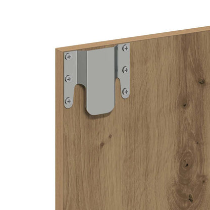 Mirror Cabinet Artisan Oak 60 x 31.5 x 62 cm Engineered Wood