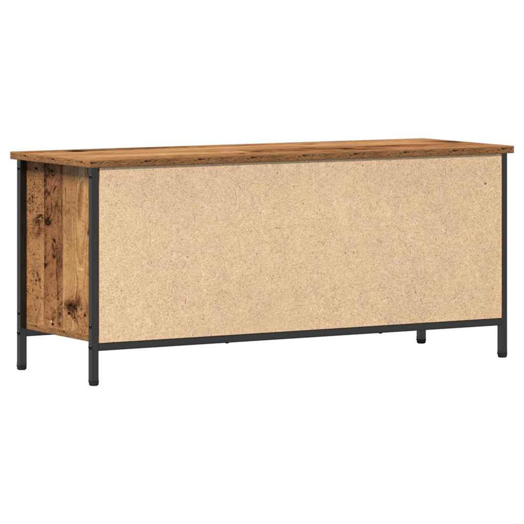 TV Cabinet Old Wood 100 x 35 x 45 cm Engineered Wood