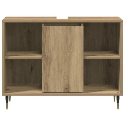 Bathroom Cabinet Artisan Oak 80 x 33 x 60 cm Engineered Wood