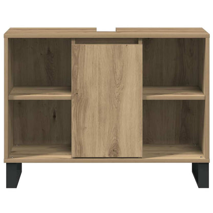 Bathroom Cabinet Artisan Oak 80 x 33 x 60 cm Engineered Wood
