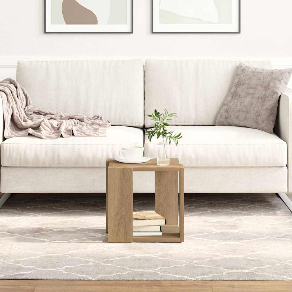 Coffee Table Artisan oak 32 x 32 x 30 cm Engineered wood
