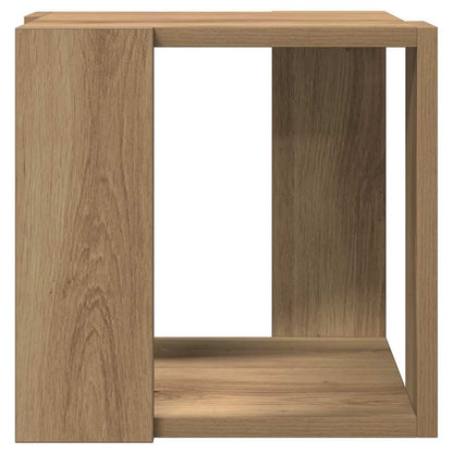 Coffee Table Artisan oak 32 x 32 x 30 cm Engineered wood