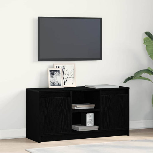 TV Units 100 x 34 x 50 cm Black Engineered wood