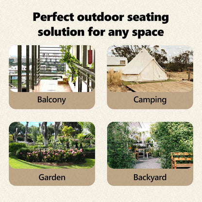 Chair Folding 6 pcs Brown 64.5 x 52 x 108 cm Solid Teak Wood
