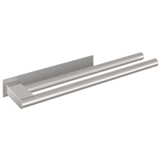 Towel Rack Silver 40 x 9 x 4 cm Stainless steel