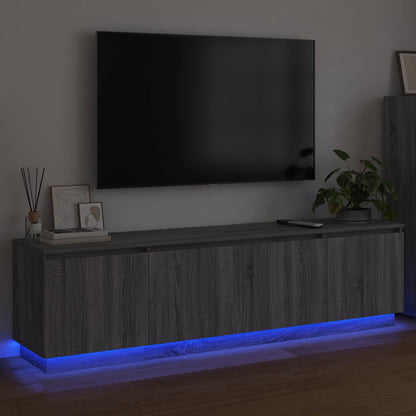 TV Cabinet Grey Sonoma 180 x 38 x 49 cm Engineered Wood
