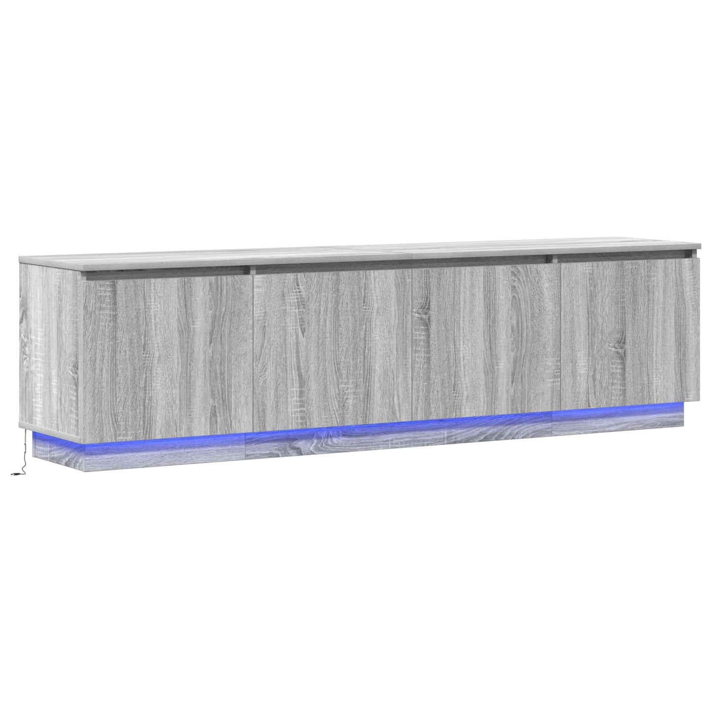 TV Cabinet Grey Sonoma 180 x 38 x 49 cm Engineered Wood
