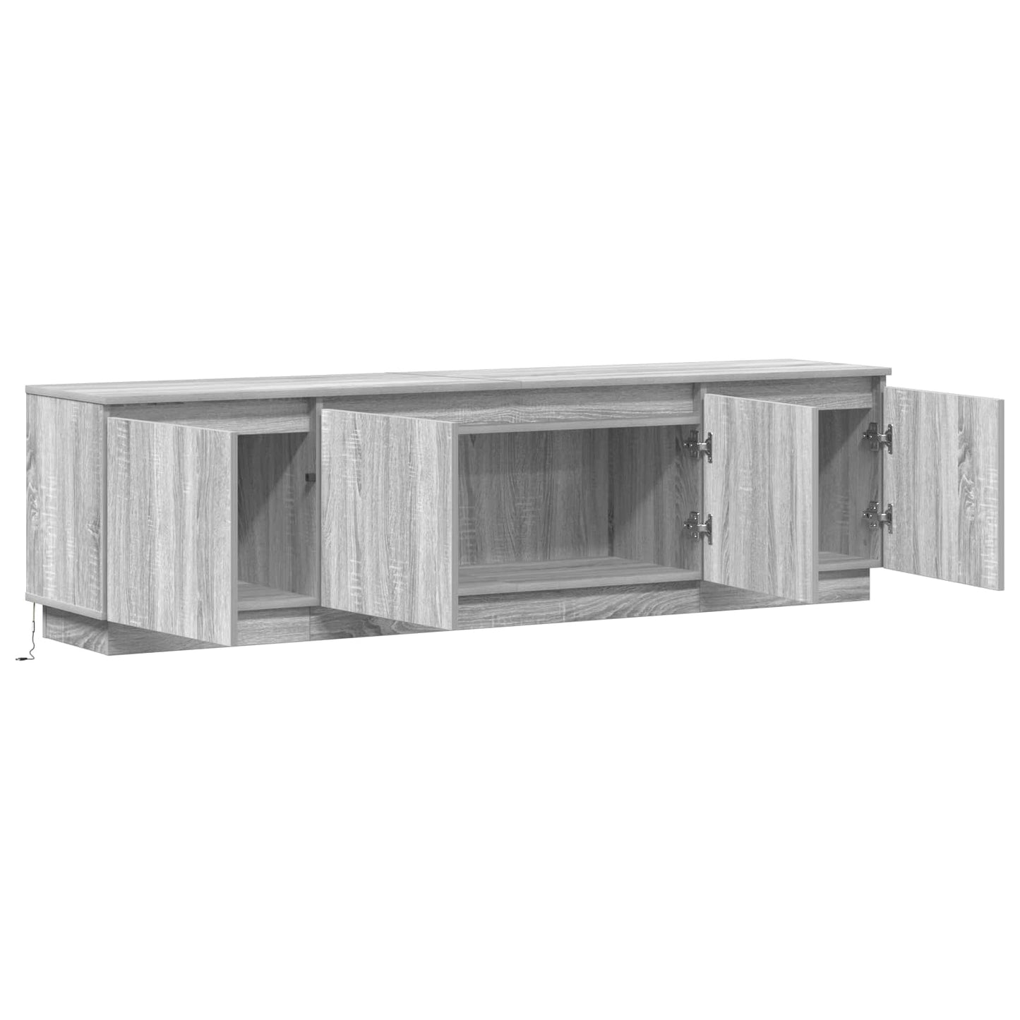 TV Cabinet Grey Sonoma 180 x 38 x 49 cm Engineered Wood