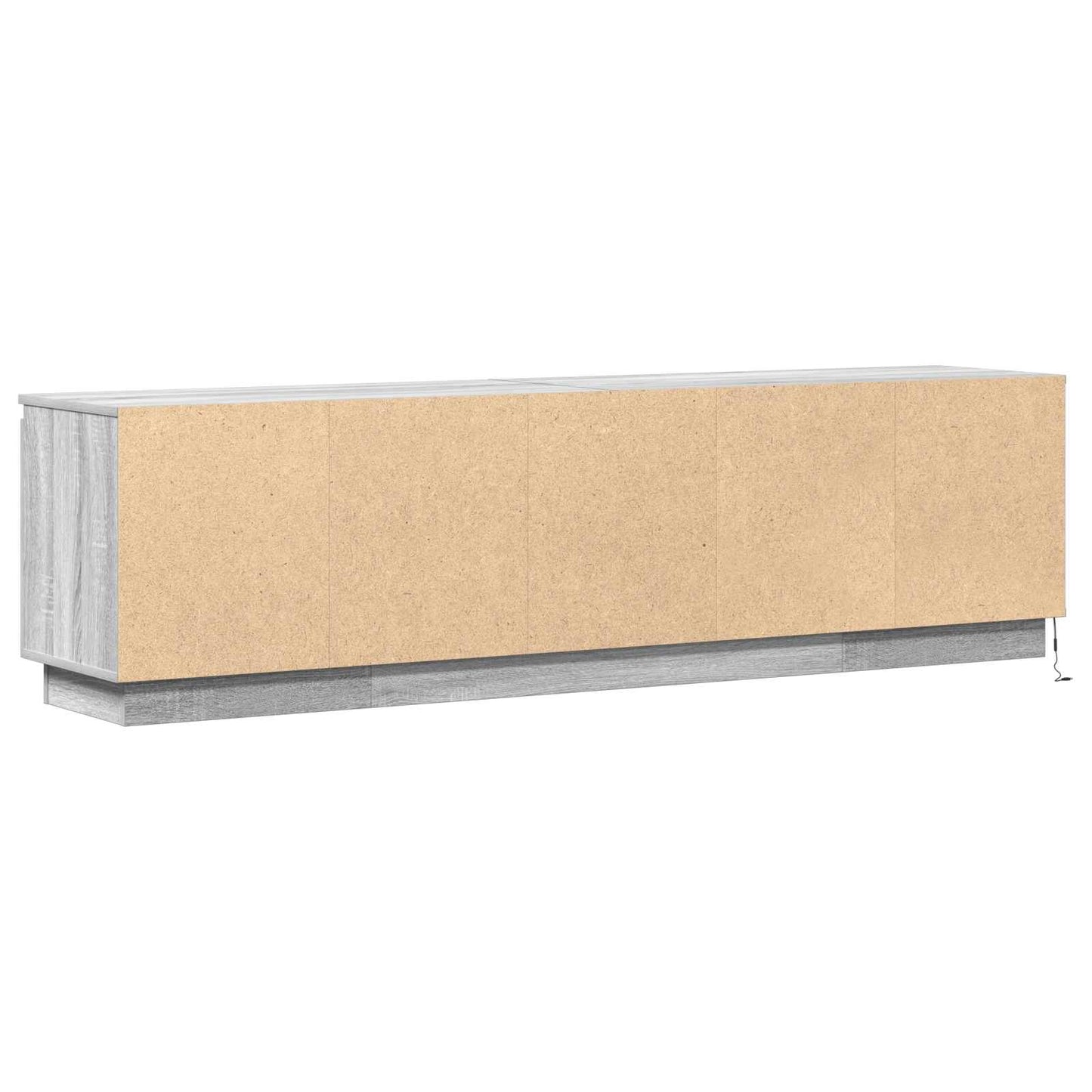 TV Cabinet Grey Sonoma 180 x 38 x 49 cm Engineered Wood