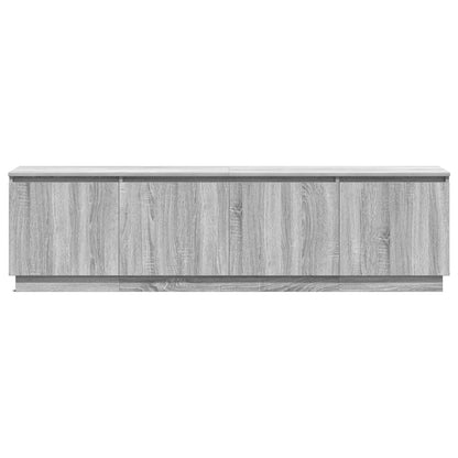 TV Cabinet Grey Sonoma 180 x 38 x 49 cm Engineered Wood