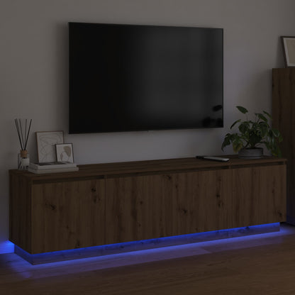 TV Cabinet 180 x 38 x 49 cm Artisan Oak Engineered Wood