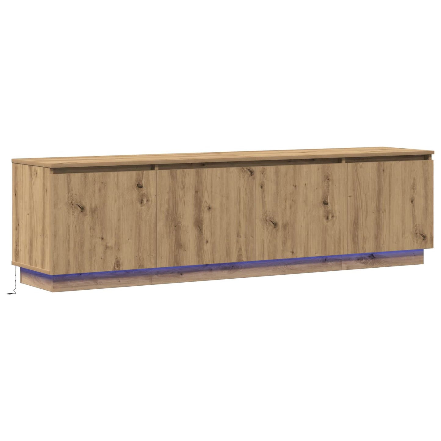 TV Cabinet 180 x 38 x 49 cm Artisan Oak Engineered Wood