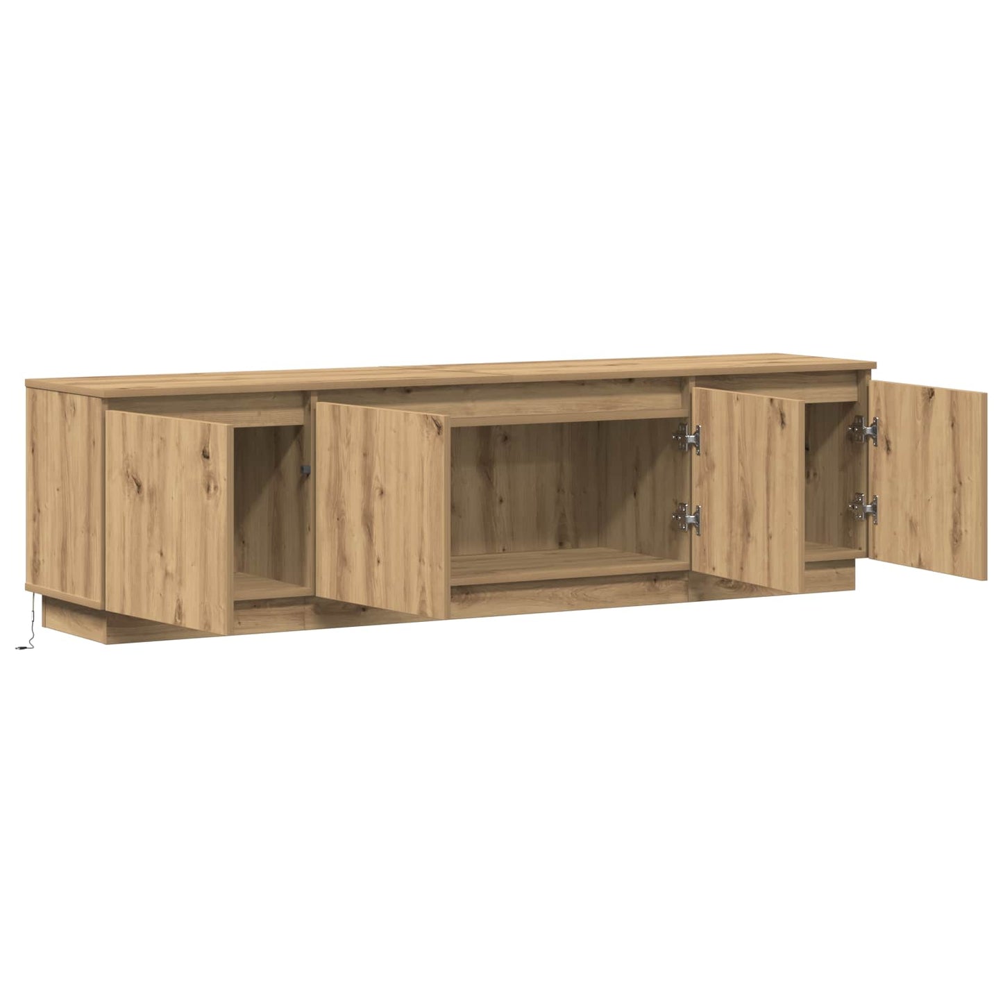 TV Cabinet 180 x 38 x 49 cm Artisan Oak Engineered Wood