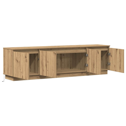 TV Cabinet 180 x 38 x 49 cm Artisan Oak Engineered Wood