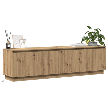 TV Cabinet 180 x 38 x 49 cm Artisan Oak Engineered Wood