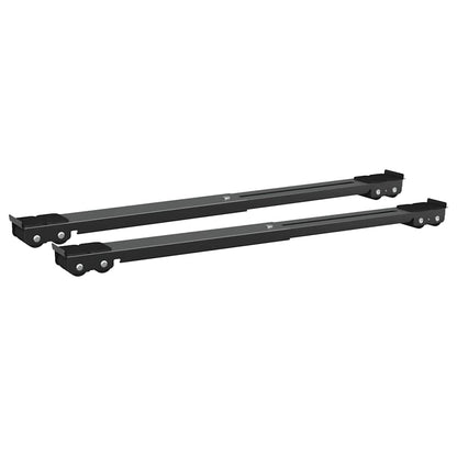Washing Machine Base Manual 2 pcs Black 72 x 5 x 4.5 cm