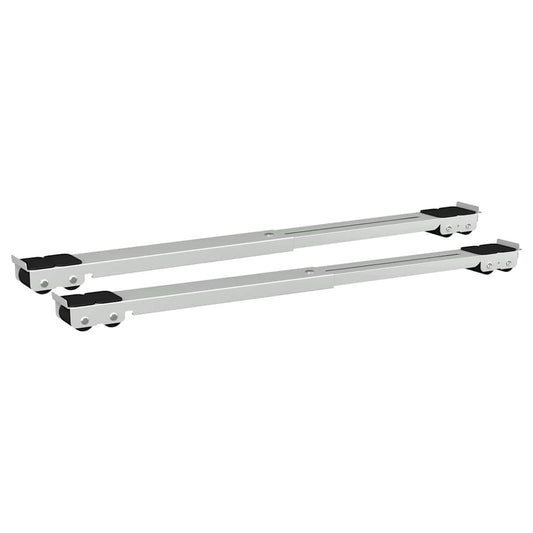 Washing Machine Base Manual 2 pcs Silver 72 x 5 x 4.5 cm