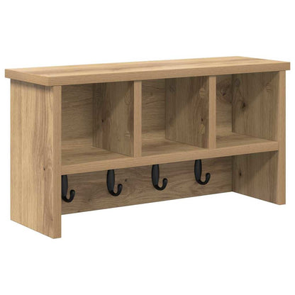 Wall-Mounted Coat Rack Wall-Mounted Artisan Oak 50 x 16 x 26 cm