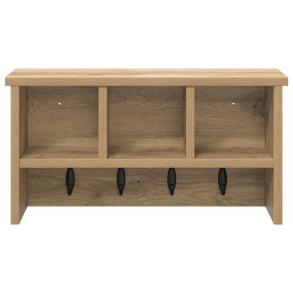 Wall-Mounted Coat Rack Wall-Mounted Artisan Oak 50 x 16 x 26 cm
