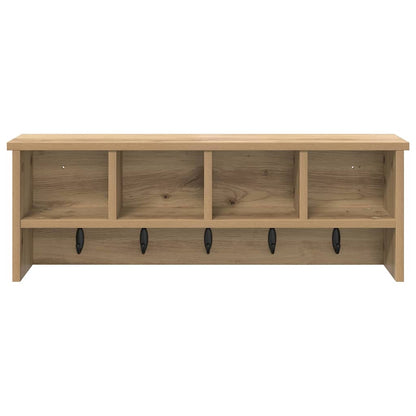 Wall-Mounted Coat Rack Wall-Mounted Artisan Oak 75 x 16 x 26 cm
