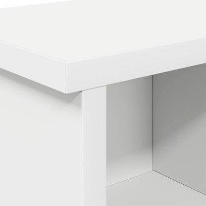 Wall-Mounted Coat Rack White 100 x 16 x 26 cm Engineered wood