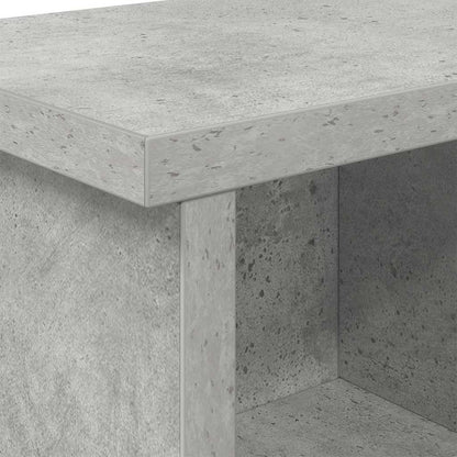 Wall-Mounted Coat Rack Concrete Grey 100 x 16 x 26 cm