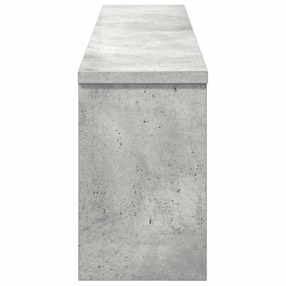 Wall-Mounted Coat Rack Concrete Grey 100 x 16 x 26 cm
