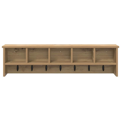 Wall-Mounted Coat Rack Wall-Mounted Artisan Oak Engineered wood