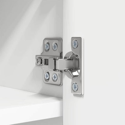 Wall-Mounted Coat Rack White 50 x 20 x 30 cm Engineered wood