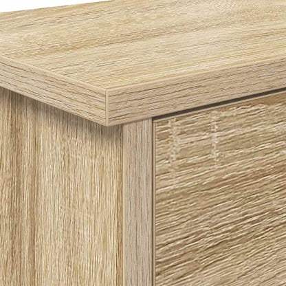 Wall-Mounted Coat Rack with Shelf Sonoma Oak 50 x 20 x 30 cm