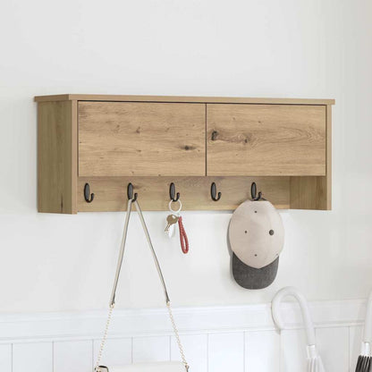 Wall-Mounted Coat Rack Wall-Mounted Artisan Oak 80 x 20 x 30 cm