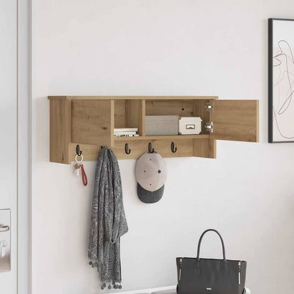 Wall-Mounted Coat Rack Wall-Mounted Artisan Oak 80 x 20 x 30 cm
