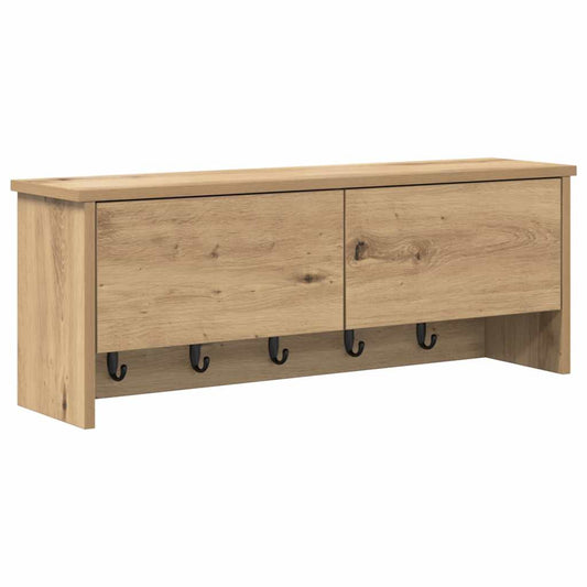 Wall-Mounted Coat Rack Wall-Mounted Artisan Oak 80 x 20 x 30 cm