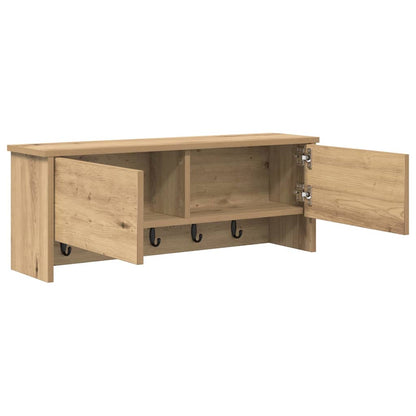 Wall-Mounted Coat Rack Wall-Mounted Artisan Oak 80 x 20 x 30 cm