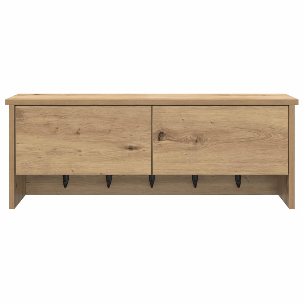 Wall-Mounted Coat Rack Wall-Mounted Artisan Oak 80 x 20 x 30 cm