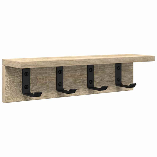 Wall-Mounted Coat Rack Wall-Mounted Sonoma Oak Engineered wood