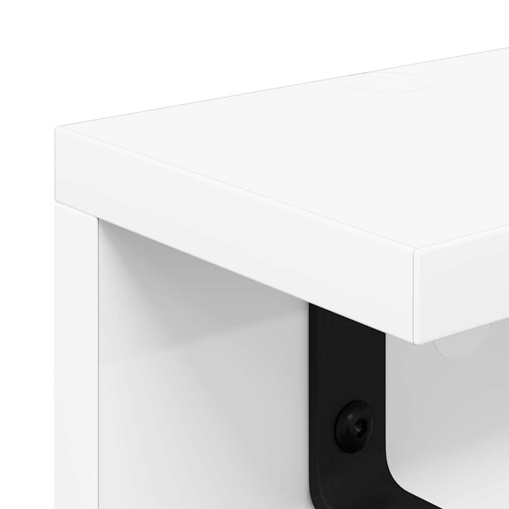 Wall-Mounted Coat Rack Wall-mounted White 80 x 10.5 x 10.5 cm