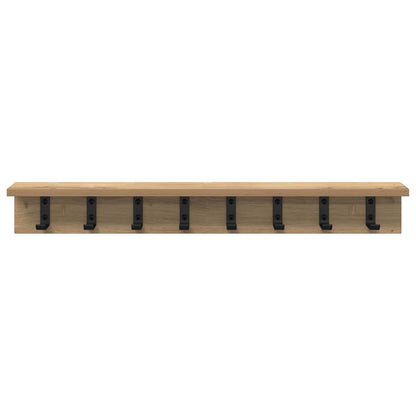 Wall-Mounted Coat Rack Wall-Mounted Artisan Oak Engineered wood
