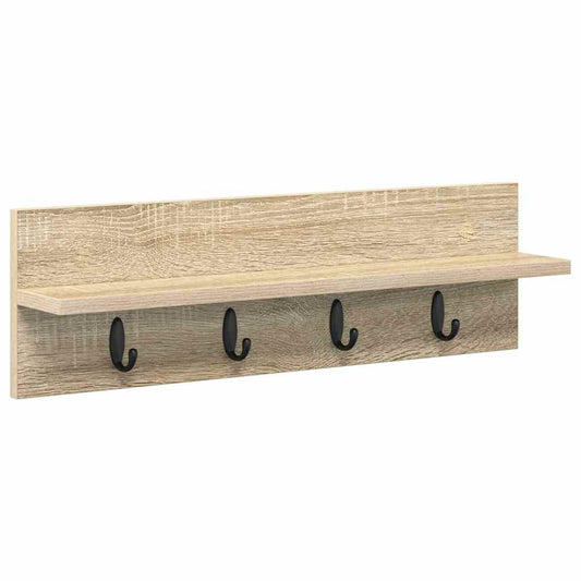 Wall-Mounted Coat Rack Wall-Mounted Sonoma Oak Engineered wood