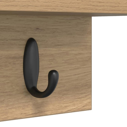 Wall-Mounted Coat Rack Wall-Mounted Artisan Oak Engineered wood
