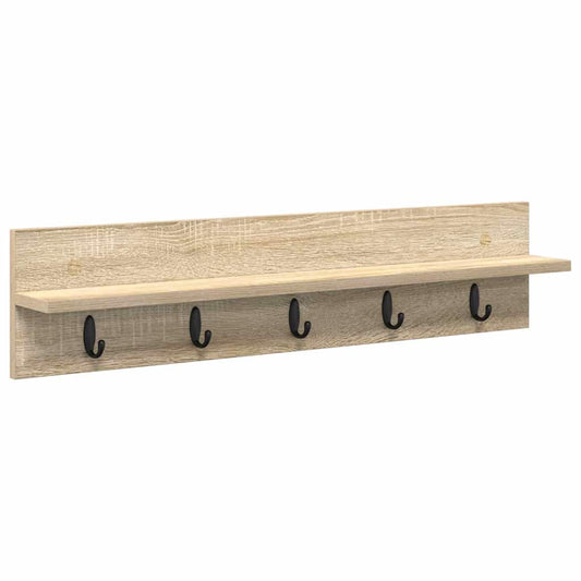 Wall-Mounted Coat Rack Wall-Mounted Sonoma Oak Engineered wood