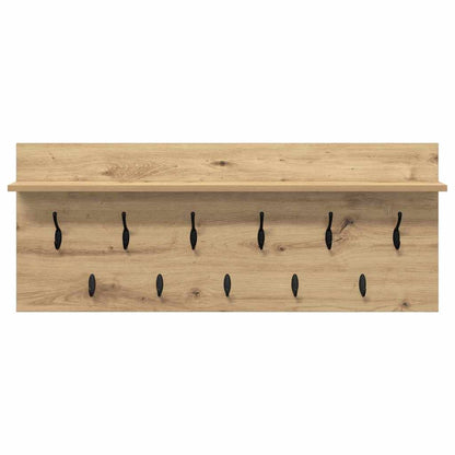 Wall-Mounted Coat Rack Wall-Mounted Artisan Oak Engineered wood