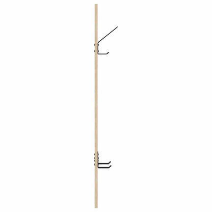 Wall-Mounted Coat Rack Sonoma oak 20 x 1.5 x 100 cm