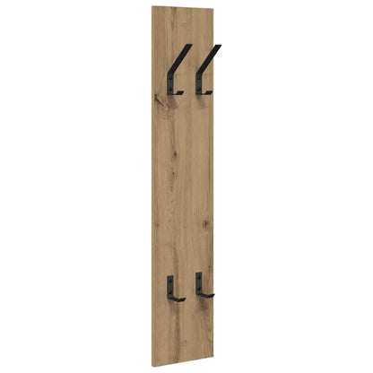 Wall-Mounted Coat Rack Wall-Mounted Artisan Oak Engineered wood