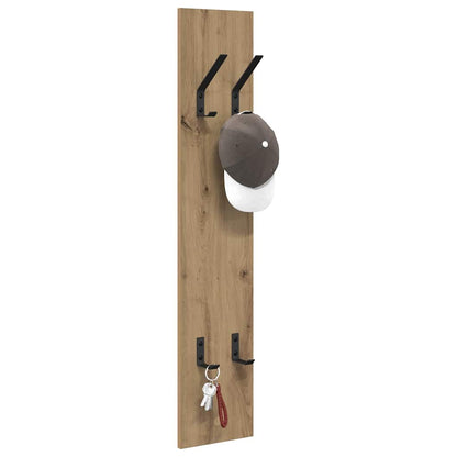 Wall-Mounted Coat Rack Wall-Mounted Artisan Oak Engineered wood