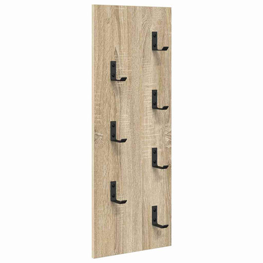 Wall-Mounted Coat Rack Wall-Mounted Sonoma Oak 30 x 1.5 x 80 cm