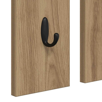 Wall-Mounted Coat Rack Wall-Mounted Artisan oak 84 x 10 x 80 cm