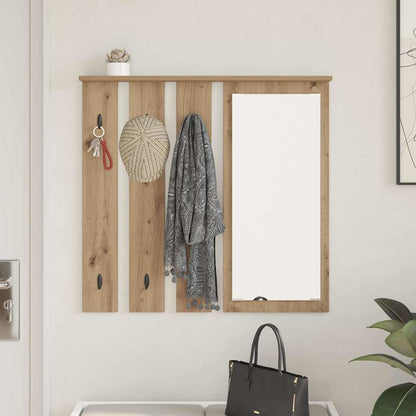 Wall-Mounted Coat Rack Wall-Mounted Artisan oak 84 x 10 x 80 cm