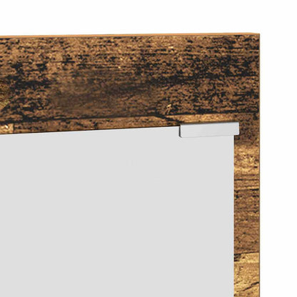 Wall-Mounted Coat Rack Old Wood 70 x 10 x 90 cm Engineered wood